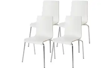 Besucherstuhl 4er-Set Gahanna