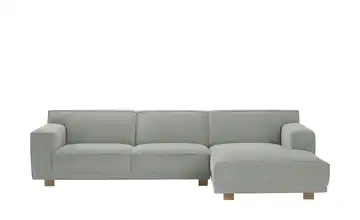 SOHO Ecksofa Trenisha Cordstoff rechts Grau