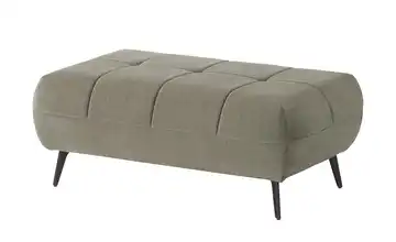 Hocker Carly Taupe Mikrofaser