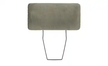 Kopfstütze Carly Taupe Mikrofaser