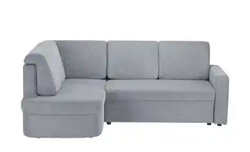 Ecksofa Dunkelgrau links