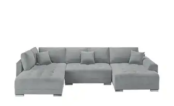 Wohnlandschaft Lemmon Mikrofaser Dunkelgrau rechts