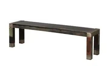 Bank Mangoholz, MDF unter Metall