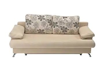 Doppelliegesofa beige