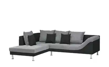 Ecksofa Wiebke Schwarz links
