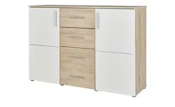 Kommode 2-türig, 4 Schubkästen