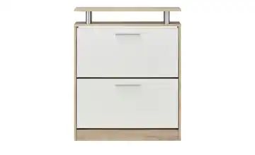 Schuhschrank Eiche Sonoma Nachbildung/ weiß Sofie
