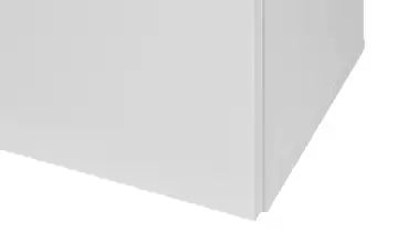 Kommode 2-türig Neapel | Weiß, Ausführung 1 (2 Türen)