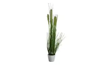 Grasarrangement getopfte Blumen