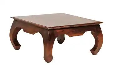 Couchtisch Sheesham massiv antik braun