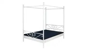 Metallbett Himmelbett, ca. 180x200 cm