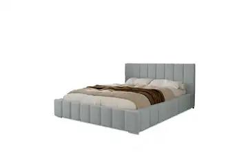 Polsterbett Alma Hellgrau 140x200 cm