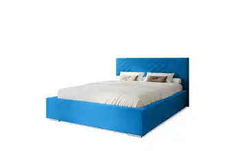 Polsterbett Aura 175 cm 160x200 cm Blau