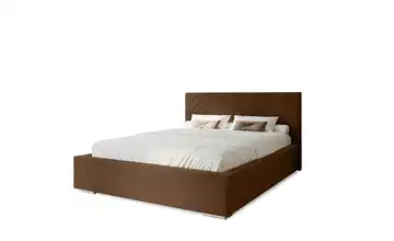 Polsterbett Aura 175 cm 160x200 cm Dunkelbraun