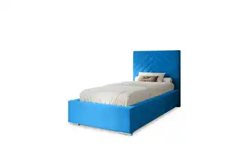 Polsterbett Aura 115 cm 100x200 cm Blau
