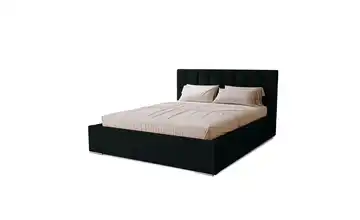 Polsterbett  Dream 200x200 cm Schwarz