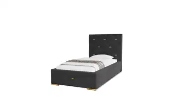 Polsterbett  Golden Premium 80x200 cm Dunkelgrau