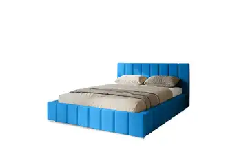 Polsterbett Menos 160x200 cm Blau