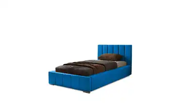 Polsterbett Nero 90x200 cm Blau