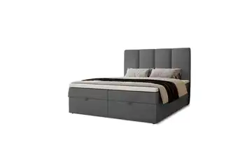 Boxbett Malmo 160x200 cm Dunkelgrau