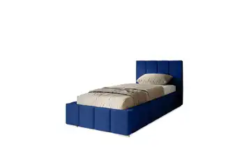 Polsterbett Menos 90x200 cm Dunkelblau