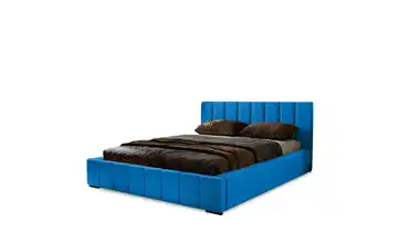 Polsterbett Nero 120x200 cm Blau