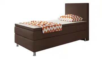 Boxspringbett Berlin Boxspringbett 90x200cm 90x200 cm Braun