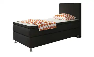 Boxspringbett Berlin Boxspringbett 90x200cm 90x200 cm Schwarz