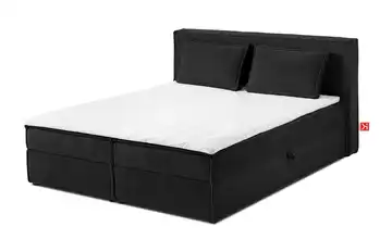 KONSIMO Boxbett Roti 160x200 cm Schwarz