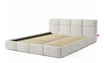 KONSIMO Polsterbett Altos 180x200 cm Weiß 96 cm