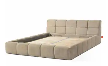 KONSIMO Polsterbett Aeri 200x200 cm Beige