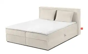 KONSIMO Boxbett Roti 160x200 cm Ecru