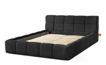 KONSIMO Polsterbett Aeri 160x200 cm Anthrazit