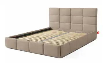 KONSIMO Polsterbett Altos 140x200 cm Rosa 115 cm