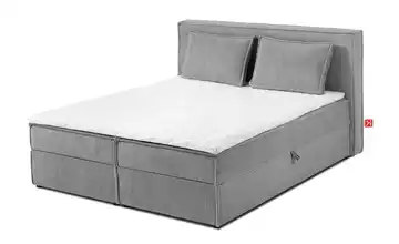 KONSIMO Boxbett Roti 140x200 cm Hellgrau