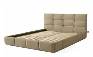 KONSIMO Polsterbett Altos 180x200 cm Beige 115 cm