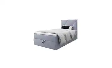 Boxbett mit Stauraum Altea 120x200 cm Hellblau