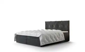 Boxbett mit Stauraum Altea 140x200 cm Grau