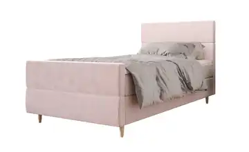 Boxbett mit Stauraum Flo Plus 90x200 cm Rosa