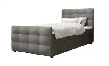  Boxbett mit Stauraum, Matratze H3 und Topper Kleo