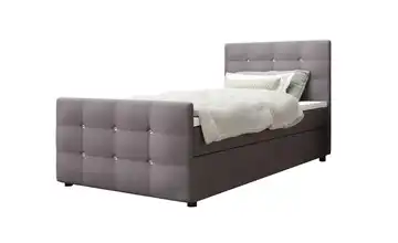 Boxbett mit Stauraum, Matratze H3 und Topper Kleo