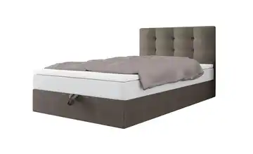 Boxbett mit Stauraum Duo 120x200 cm Braun
