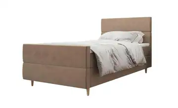Boxbett mit Stauraum Flo Plus 90x200 cm Beige