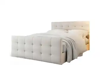 Boxbett 140x200 cm Weiß