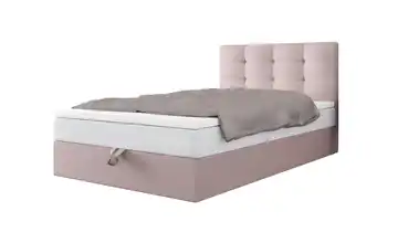 Boxbett mit Stauraum Duo 120x200 cm Rosa