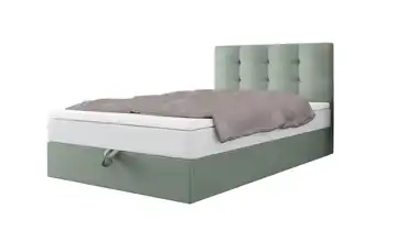 Boxbett mit Stauraum Duo 120x200 cm Hellgrün
