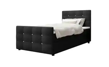  Boxbett mit Stauraum, Matratze H3 und Topper Kleo
