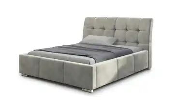 Polsterbett mit Stauraum Bari 160x200 cm Beige