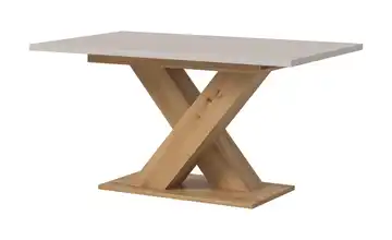 Esstisch kaschmirfarben, Eiche Artisan (Nachbildung) Kaschmir