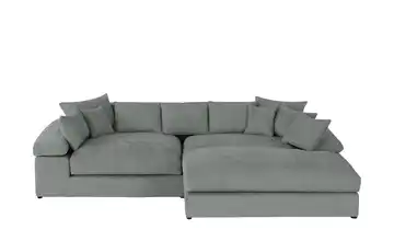 Ecksofa Lianea rechts Anthrazit Chenille